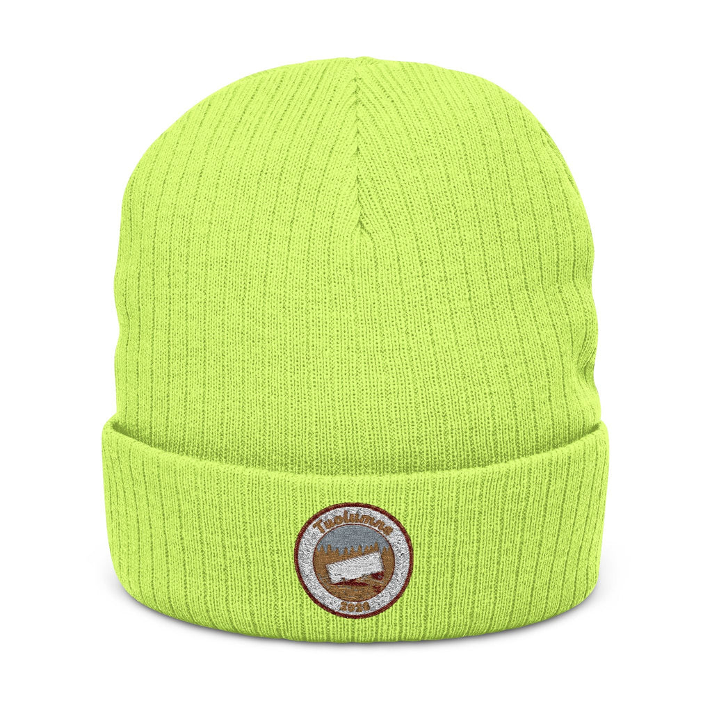 Ribbed Knit Beanie (Embroidery)