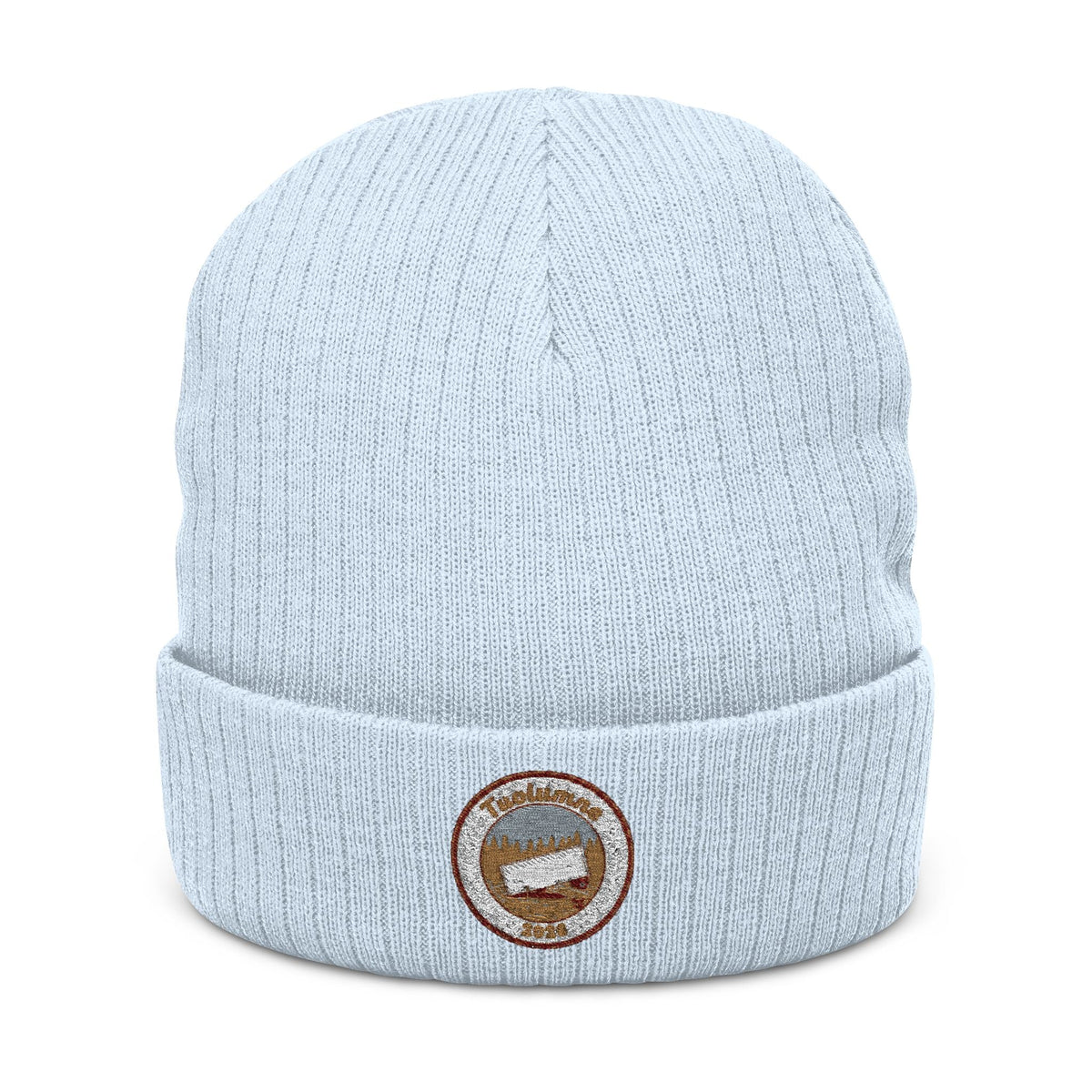 Ribbed Knit Beanie (Embroidery)