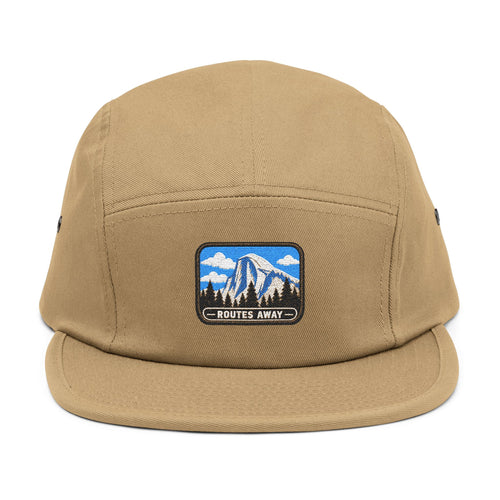 Half Dome 5 Panel Cap (Embroidery)
