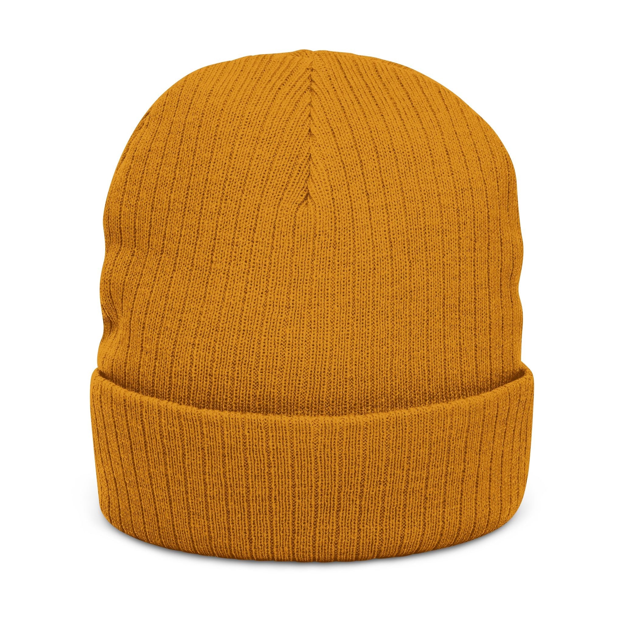 Tuolumne Ribbed Knit Beanie (Embroidery)