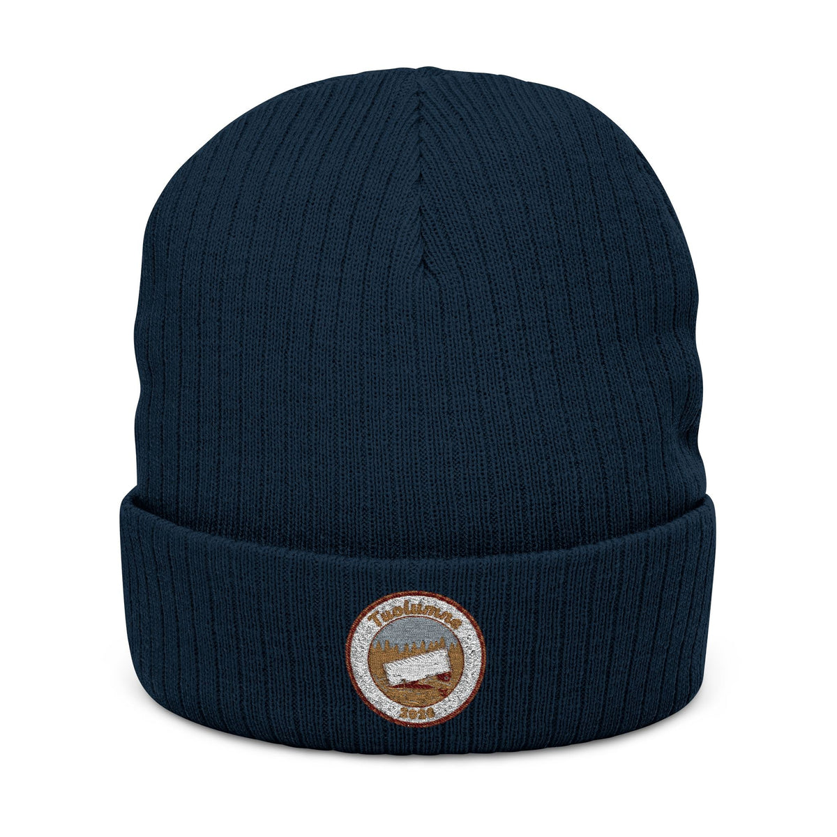 Ribbed Knit Beanie (Embroidery)