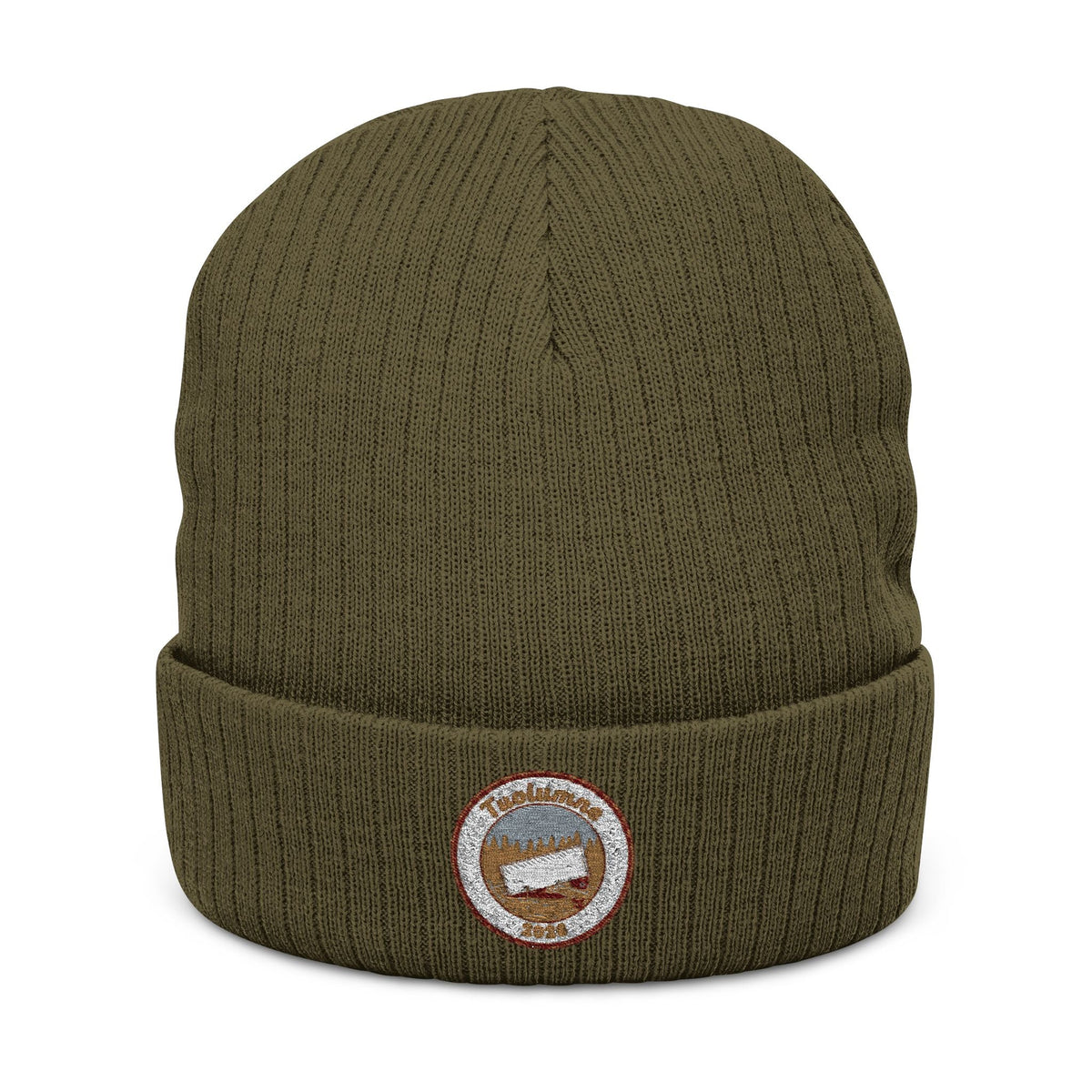 Ribbed Knit Beanie (Embroidery)