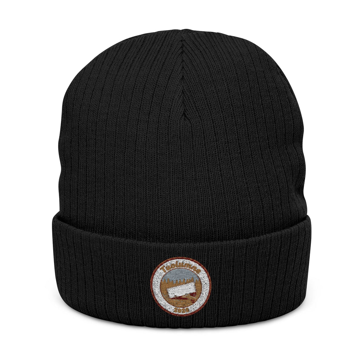 Ribbed Knit Beanie (Embroidery)