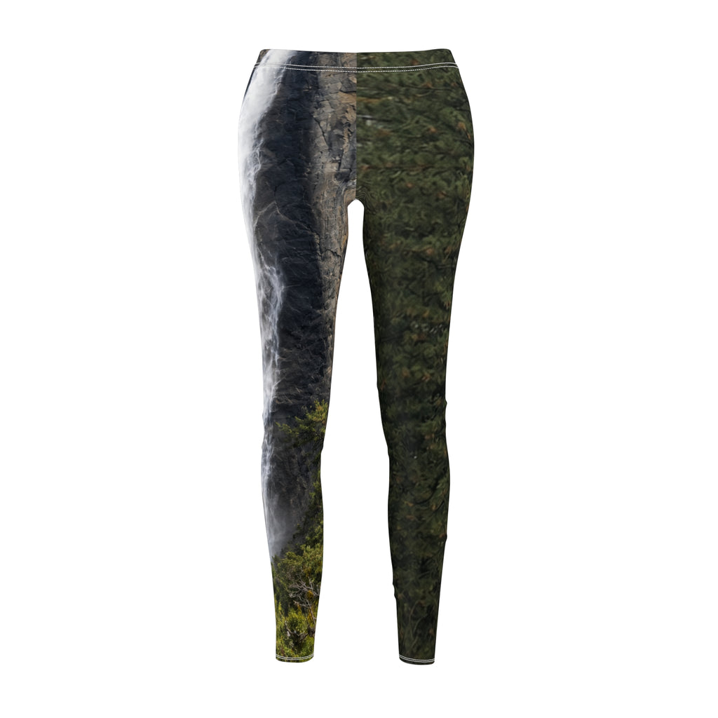 Women's Cut & Sew Casual Leggings (AOP)